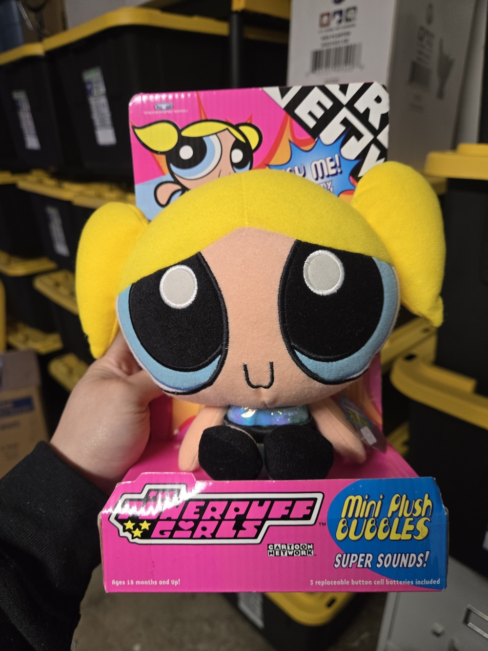 Mini Plush Bubbles - Yellow